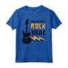 Nato per essere Rock Star Guitar Rock N' Roll Music Maglietta - Ideale per Appassionati di Musica Rock