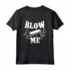 Blow Me Harmonica Tshirt - Maglietta Player Armonicista - Ideale per Amanti della Musica Blues e Jazz