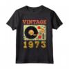 Vintage 1973 Musica Classico 50 Anni 50° Compleanno Maglietta - Idea Regalo Limited Edition per Uomo e Donna