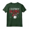 I Destroy Silence Drums Drumming Drummer Percussionist Gift Maglietta - Perfect for Music Lovers and Drum Enthusiasts