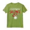 I Destroy Silence Drums Drumming Drummer Percussionist Gift Maglietta - Perfect for Music Lovers and Drum Enthusiasts