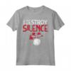 I Destroy Silence Drums Drumming Drummer Percussionist Gift Maglietta - Perfect for Music Lovers and Drum Enthusiasts