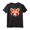 Panda Rosso Maglietta - Design Grafico Originale per Amanti degli Animali - Ideale come Regalo di Compleanno o Natale