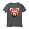 Panda Rosso Maglietta - Design Grafico Originale per Amanti degli Animali - Ideale come Regalo di Compleanno o Natale