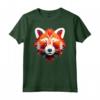 Panda Rosso Maglietta - Design Grafico Originale per Amanti degli Animali - Ideale come Regalo di Compleanno o Natale