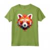Panda Rosso Maglietta - Design Grafico Originale per Amanti degli Animali - Ideale come Regalo di Compleanno o Natale
