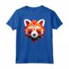 Panda Rosso Maglietta - Design Grafico Originale per Amanti degli Animali - Ideale come Regalo di Compleanno o Natale