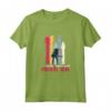 Keep Calm and Rock On - Retro Vintage Guitar Player Music Band Maglietta - Ideale per Musicisti e Amanti della Musica