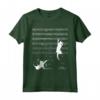 Cats Playing Musical Notes Tshirt Maglietta - Unique Music Lover Cat Tee for Friends and Family