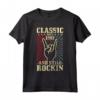 Regalo per il 40° Compleanno 1981 Rock - Maglietta Vintage con Musica Rock per Chitarristi e Batteristi - Ideale per Amanti del Rock and Roll e dell'Heavy Metal