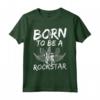 Rock 'n' Roll: Born To Be A Rockstar - Musica Maglietta per Appassionati di Musica e Musicisti - Design Unico di DesignsByJnk5