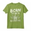 Rock 'n' Roll: Born To Be A Rockstar - Musica Maglietta per Appassionati di Musica e Musicisti - Design Unico di DesignsByJnk5