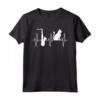Sassofono Shirt I Love Cats Jazz - Camicia Musicista per Amanti del Sassofono, Gatti e Jazz