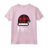 Mrs Santa Hat Buffalo Plaid - Maglietta Coppie Corrispondenti Natale - Abbigliamento Coordinato per Vacanze