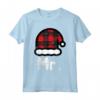 Mr Santa Hat Buffalo Plaid - Maglietta per Coppie Coordinate per il Natale - Abbigliamento Abbinato per Vacanze Invernali