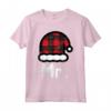 Mr Santa Hat Buffalo Plaid - Maglietta per Coppie Coordinate per il Natale - Abbigliamento Abbinato per Vacanze Invernali