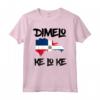 Camicia Dimelo Ke Lo Ke Repubblica Dominicana - Maglietta Orgoglio Dominicano per Uomo Donna Bambino - Ideale per Compleanno o Natale