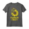 Hippie Soul Sunflower Peace Vintage Retro Floral Women's Maglietta - Ideal Gift for Nature Lovers and Hippies - Buy Retro Hippie Tee Online