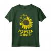 Hippie Soul Sunflower Peace Vintage Retro Floral Women's Maglietta - Ideal Gift for Nature Lovers and Hippies - Buy Retro Hippie Tee Online