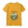 Donna Nauru Art Deco Maglietta con Collo a V - Design Unico per Viaggiatori e Turisti