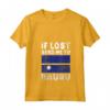 Donna Nauru Flag Souvenir - Maglietta con Collo a V HapTiger - Ideale per gli Amanti della Bandiera di Nauru o con Radici nell'Isola