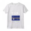 Donna Nauru Flag Souvenir - Maglietta con Collo a V HapTiger - Ideale per gli Amanti della Bandiera di Nauru o con Radici nell'Isola