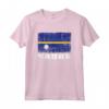 Bandiera Nauru Design Grunge - Maglietta Paese Nauru Souvenir per Uomini e Donne Amanti di Nauru