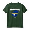 Bandiera di Nauru e Mappa - Festa Nazionale del Nauruan 2024 Maglietta - Ideale per Mostrare l'Orgoglio Nauruan e Come Souvenir