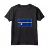 Donna Nauru T-shirt Bandiera Souvenir - Maglietta National Pride con Collo a V - Ideale come Regalo Calcio