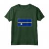 Donna Nauru T-shirt Bandiera Souvenir - Maglietta National Pride con Collo a V - Ideale come Regalo Calcio