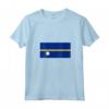 Donna Nauru T-shirt Bandiera Souvenir - Maglietta National Pride con Collo a V - Ideale come Regalo Calcio