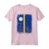 Nauru Bandiera Nauru Regali Amore Maglietta - Design Patriottico per l'Indipendenza di Nauru - Ideale per Vacanze e Regali di Compleanno