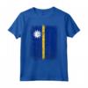 Nauru Bandiera Nauru Regali Amore Maglietta - Design Patriottico per l'Indipendenza di Nauru - Ideale per Vacanze e Regali di Compleanno
