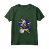 Donna Divertente Dabbing Dog Nauru Volley Fan Jersey Bandiera Nauruan Maglietta con Collo a V - Design Pallavolo Unico per Appassionati della Squadra Nauru