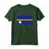 Nauru Bandiera Design Grunge - Maglietta Paese Nauru Souvenir - Perfetta per Uomini e Donne Amanti di Nauru