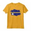 Nauru Bandiera Design Grunge - Maglietta Paese Nauru Souvenir - Perfetta per Uomini e Donne Amanti di Nauru