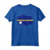 Nauru Bandiera Design Grunge - Maglietta Paese Nauru Souvenir - Perfetta per Uomini e Donne Amanti di Nauru