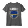 Nauru Maglietta - Nauru Flag Design per Patrioti - Ideale per Mostrare l'Orgoglio Nazionale