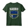 Nauru Maglietta - Nauru Flag Design per Patrioti - Ideale per Mostrare l'Orgoglio Nazionale