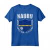 Nauru Maglietta - Nauru Flag Design per Patrioti - Ideale per Mostrare l'Orgoglio Nazionale