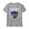 Nauru Maglietta - Nauru Flag Design per Patrioti - Ideale per Mostrare l'Orgoglio Nazionale