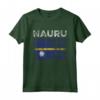Bandiera Nauru Distressed - Uomo Donna Bambini - Maglietta Bandiera Nauruan - Acquista per Mostrare il Tuo Orgoglio e Sostegno