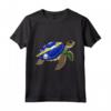 Divertente Tartaruga Nauru Flag Pride Camicia - Souvenir Nauruan Kids - Ideale per Mostrare il Tuo Amore per Nauru