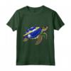 Divertente Tartaruga Nauru Flag Pride Camicia - Souvenir Nauruan Kids - Ideale per Mostrare il Tuo Amore per Nauru
