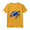 Divertente Tartaruga Nauru Flag Pride Camicia - Souvenir Nauruan Kids - Ideale per Mostrare il Tuo Amore per Nauru