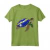 Divertente Tartaruga Nauru Flag Pride Camicia - Souvenir Nauruan Kids - Ideale per Mostrare il Tuo Amore per Nauru