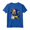 Divertente Dabbing Dog Nauru Volley Fan Jersey - Maglietta Pallavolo con Bandiera Nazionale - Orgoglio Nauruan per la Squadra di Pallavolo