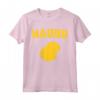 Isolato Giallo Silhouette di uno - Mappa di Nauru Maglietta - Perfetta per Residenti e Visitatori di Nauru - Orgoglio Nauruano