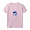 Donna Nauru Bandiera Luna Nauru - Maglietta Nauruan Roots con Collo a V - Ideale come Regalo o Souvenir