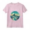 Nauru Scenario Art Deco Maglietta - Design Esclusivo per Appassionati di Viaggi e Turisti - Acquista Online